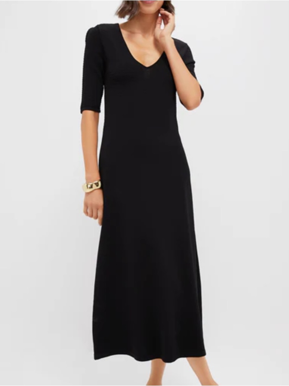 New - POMANDER PLACE Black Clara Dress XL